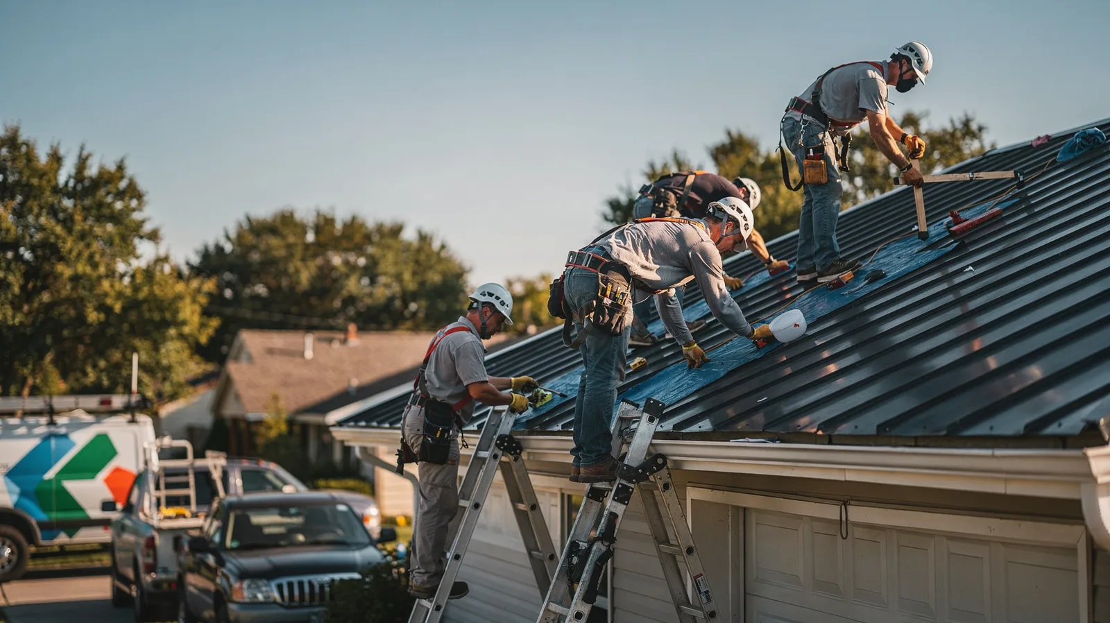 Metal Roof Installation in Sandston, VA near me